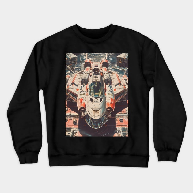 Winged Warriors: Gundam Wing, Mecha Epic, and Anime-Manga Legacy Unleashed Crewneck Sweatshirt by insaneLEDP